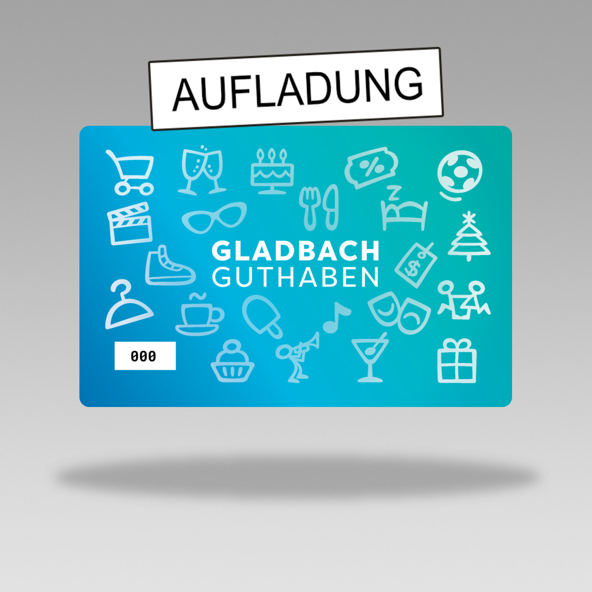 GLADBACH GUTHABEN AUFLADUNG